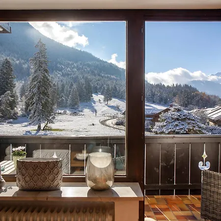 Almzeit Appartement Farchant Buitenkant foto