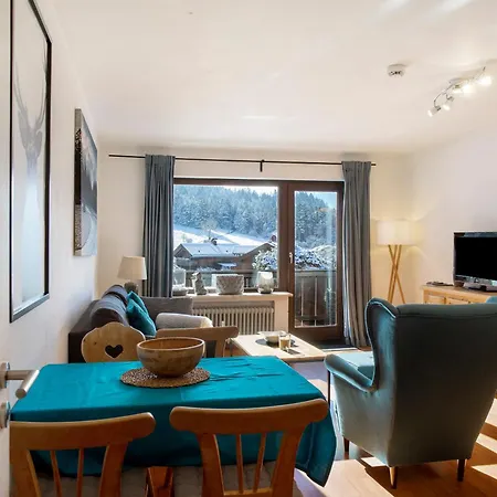 Almzeit Appartement Farchant Buitenkant foto