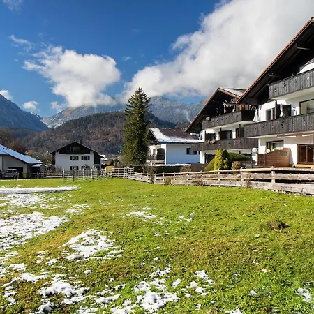 Almzeit Appartement Farchant Buitenkant foto